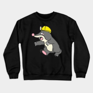 Mole Gardener Animal Funny Garden Gift Cool Crewneck Sweatshirt